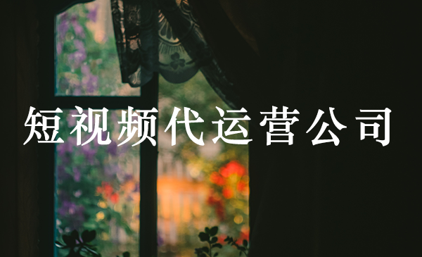 企業短視頻代運營公司